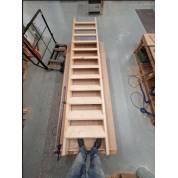 Stairs Steps Temporary Ladders Timber Building Site Access Open Plan Commercial 